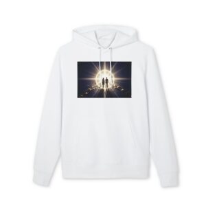 Unisex Heavenly Stairway Hoodie — Inspirational Couple with Chain