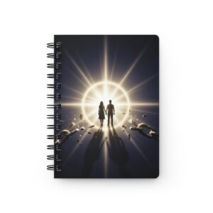Copy of Inspirational Christian Journal — Path to Heaven Spiral-Bound Notebook