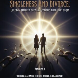 Breaking the Chains of  Singleness and Divorce: Entering a Prophetic Marriage  A